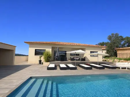 Location maison à Porto Vecchio, Villa avec piscine, vue montagne - 8 pers. 