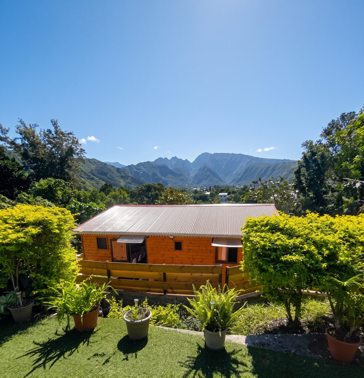 Maison avec spa et vue montagne à Entre-Deux, La Réunion - Photo 1