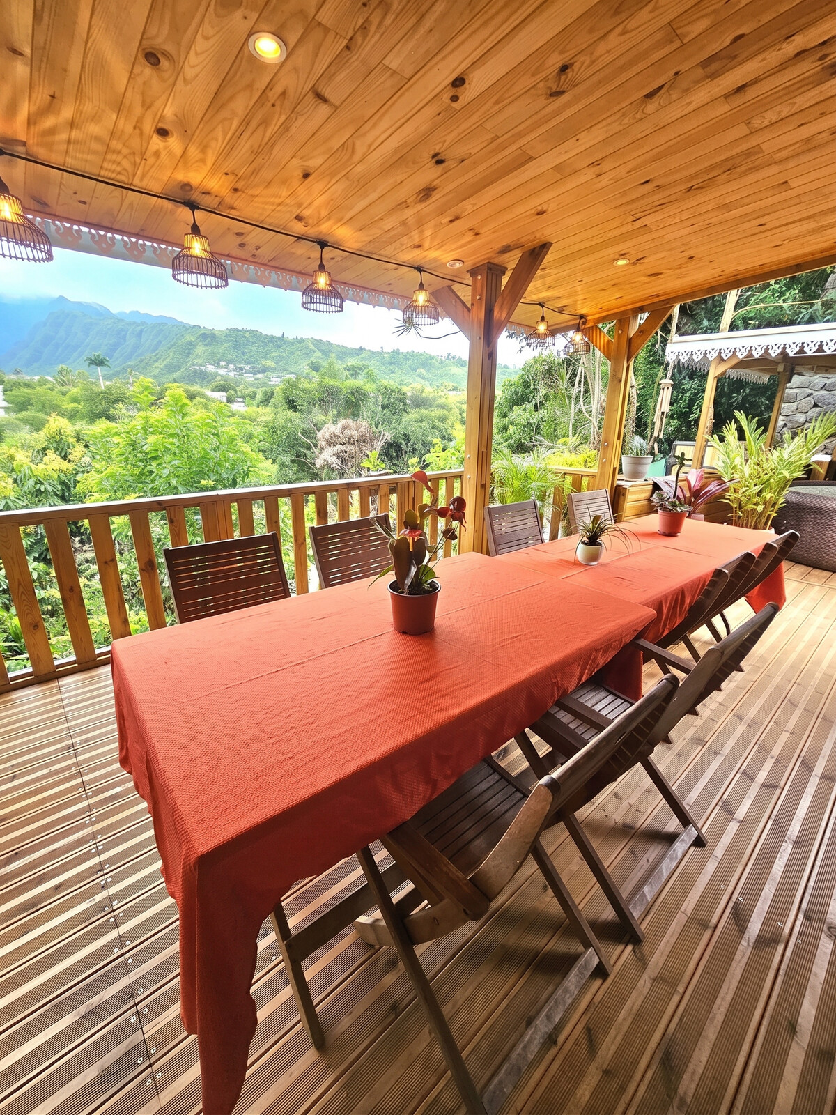 Maison avec spa et vue montagne à Entre-Deux, La Réunion - Photo 12