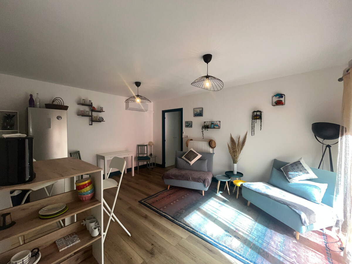 T2 lumineux avec terrasse 14m² et parking – Sète centre - Photo 5