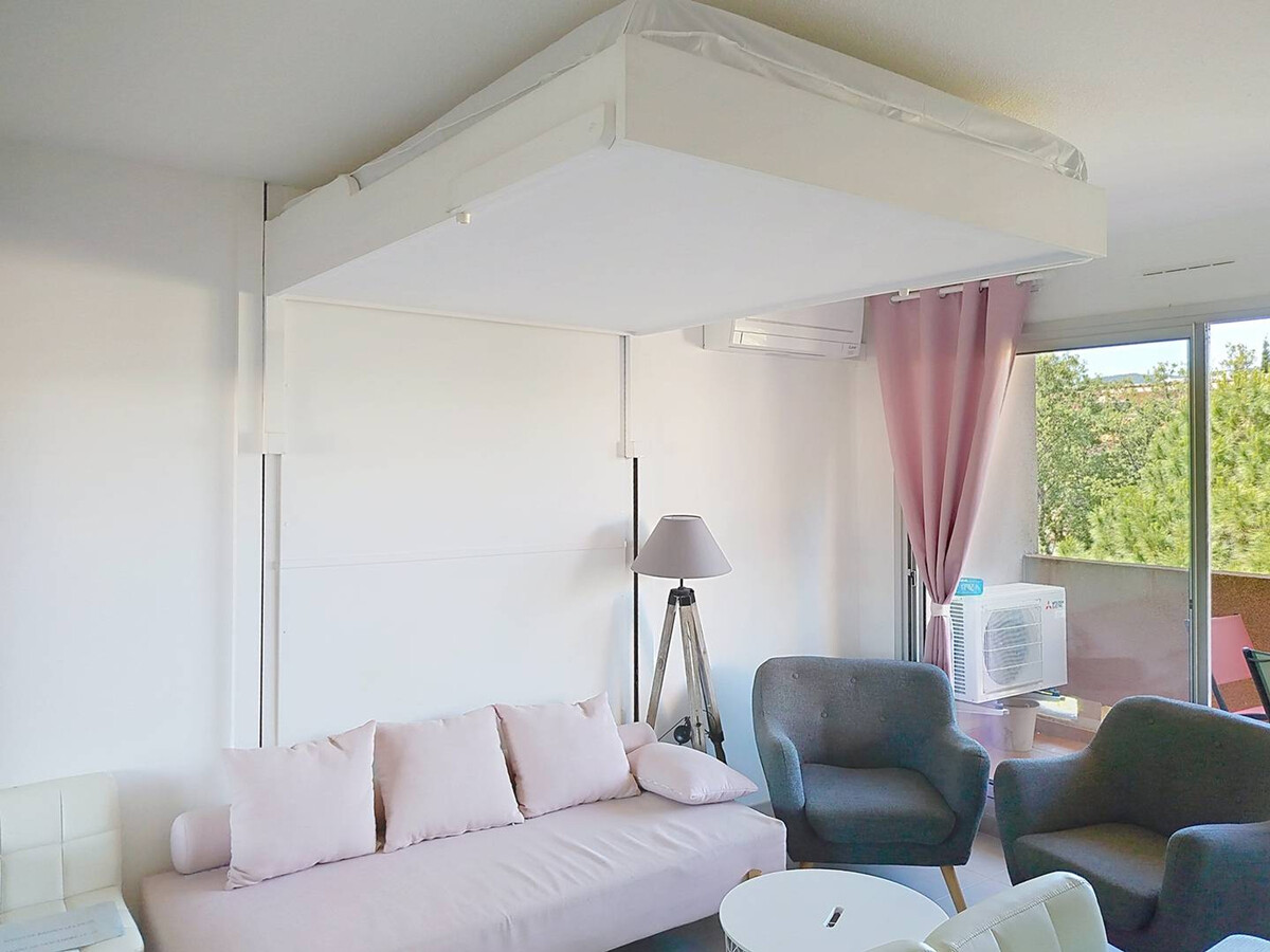 Studio cabine climatisé 4 pers. avec loggia - Bormes - Photo 4