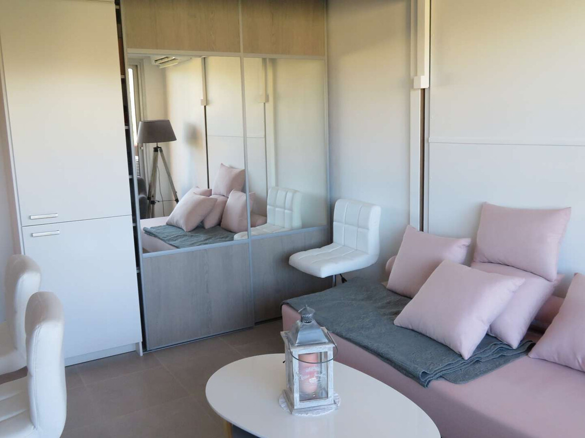 Studio cabine climatisé 4 pers. avec loggia - Bormes - Photo 6