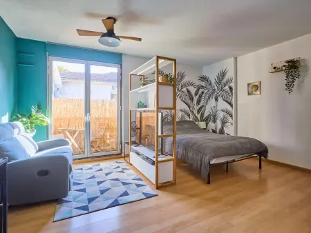 Location appartement à Barbotan les Thermes, Studio à Barbotan-les-Thermes, Wi-Fi, Animaux Bienvenus