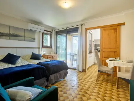 Location appartement à Barbotan les Thermes, Studio cosy Rez de Chaussée 2 Pers, Animaux admis, Parking, Wifi gratuit