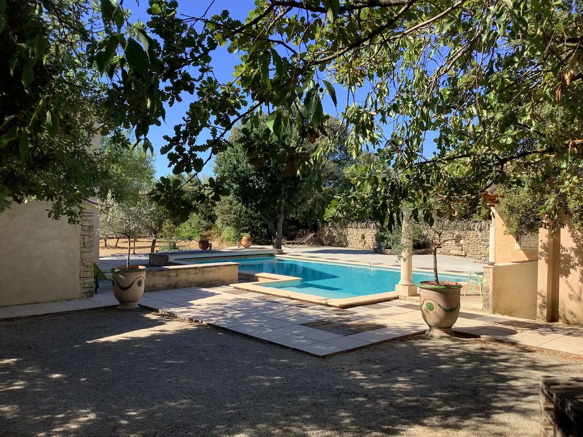 Villa avec piscine privée et vue montagne à Cabrières-d'Avignon - Photo 1