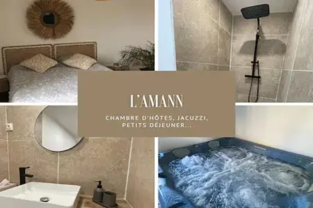L'amann – Maison avec jacuzzi à Plouasne : photo 14