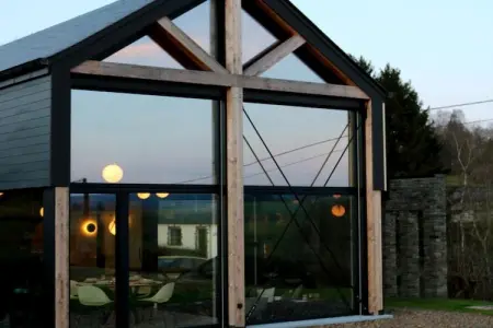 Location maison à La Roche en Ardenne, Maison au design moderne avec sauna