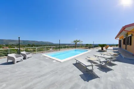 Villa Panorama avec piscine privée, vue sur Syracuse : photo 9