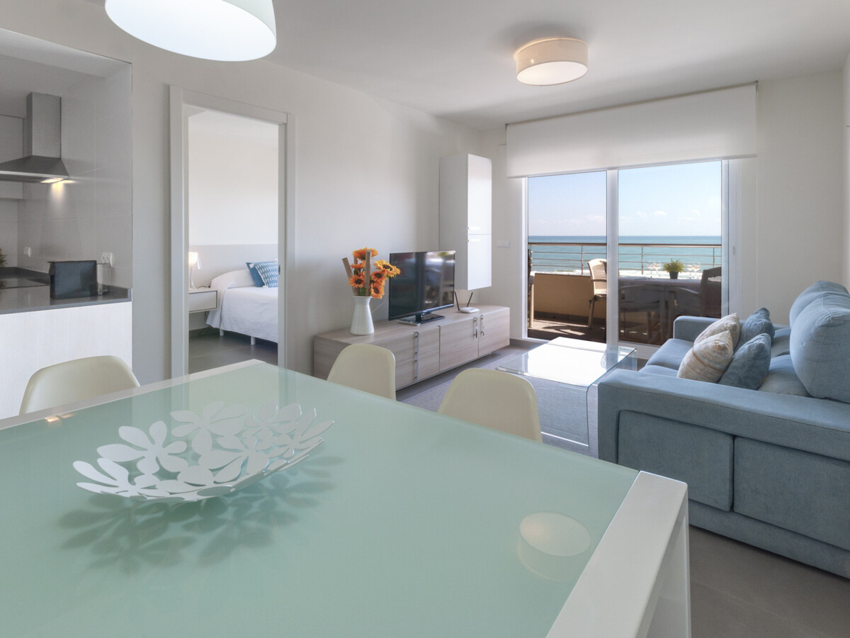 Appartement 4 pers. première ligne de plage à Gandía - Photo 1