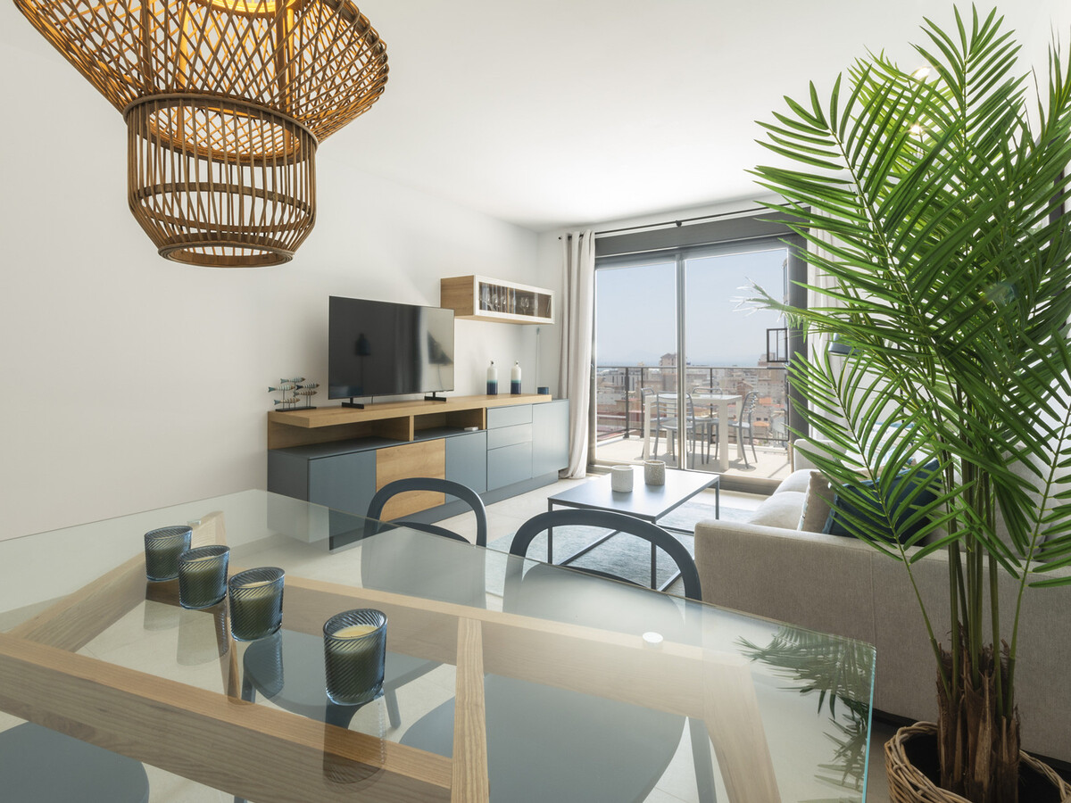 Penthouse Gandía avec terrasse sur toit et vue mer - Photo 20