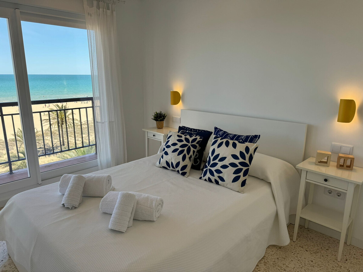 Appartement 8 pers. vue mer, première ligne plage Gandía - Photo 8