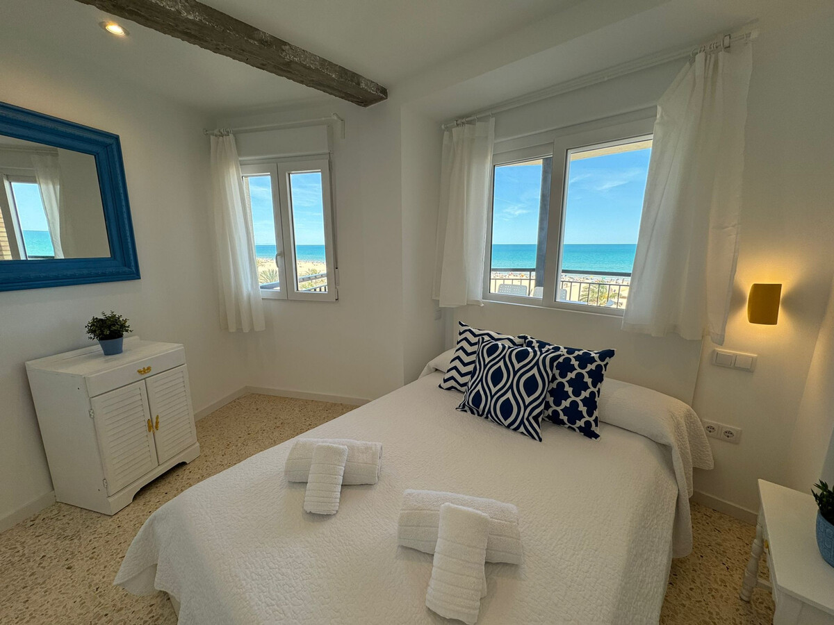 Appartement 8 pers. vue mer, première ligne plage Gandía - Photo 9