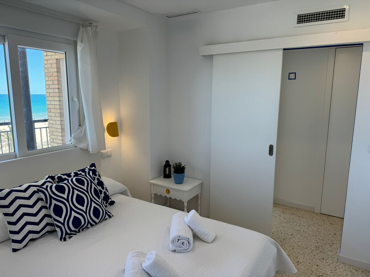 Appartement 8 pers. vue mer, première ligne plage Gandía - Photo 14