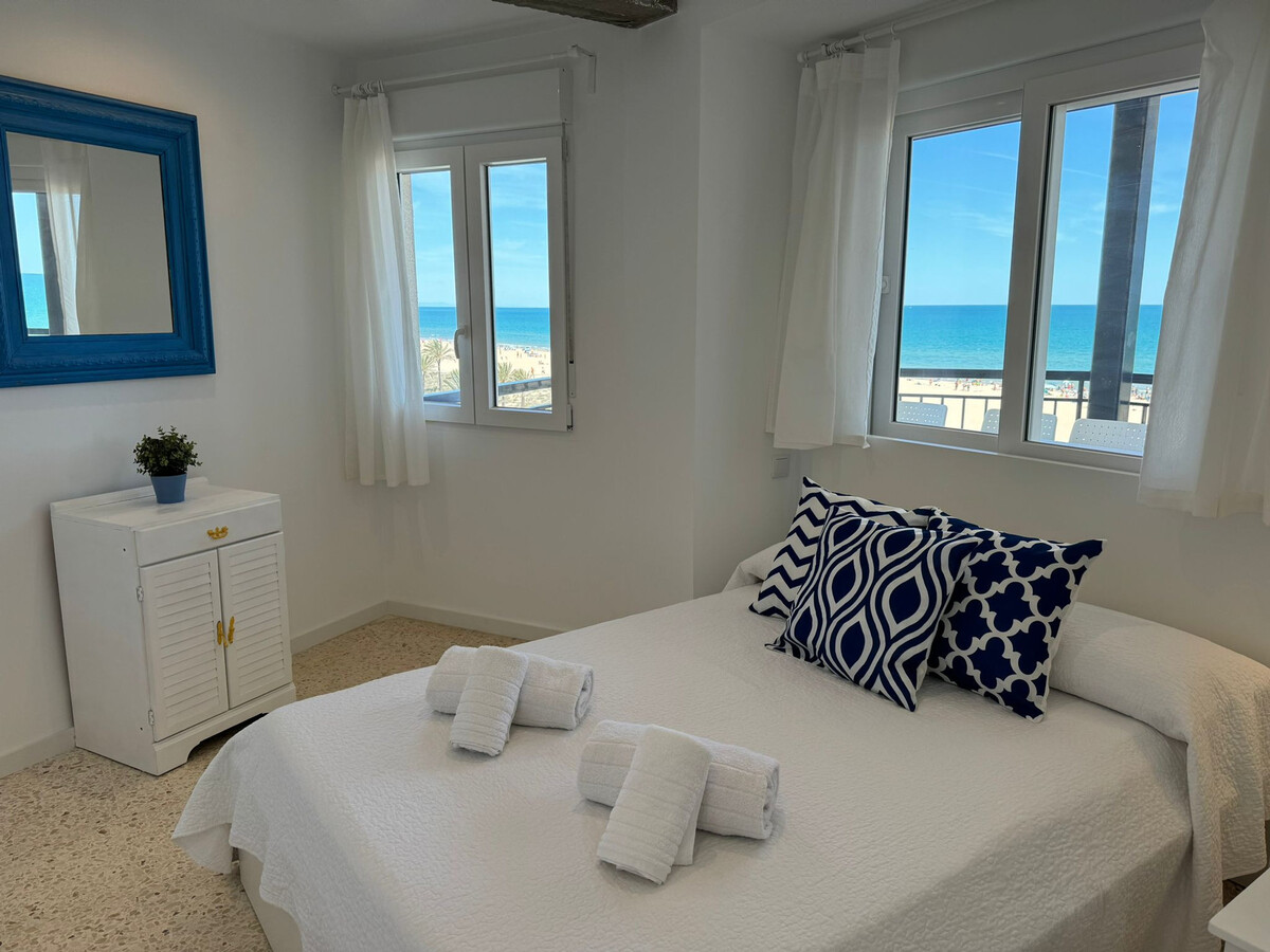 Appartement 8 pers. vue mer, première ligne plage Gandía - Photo 16