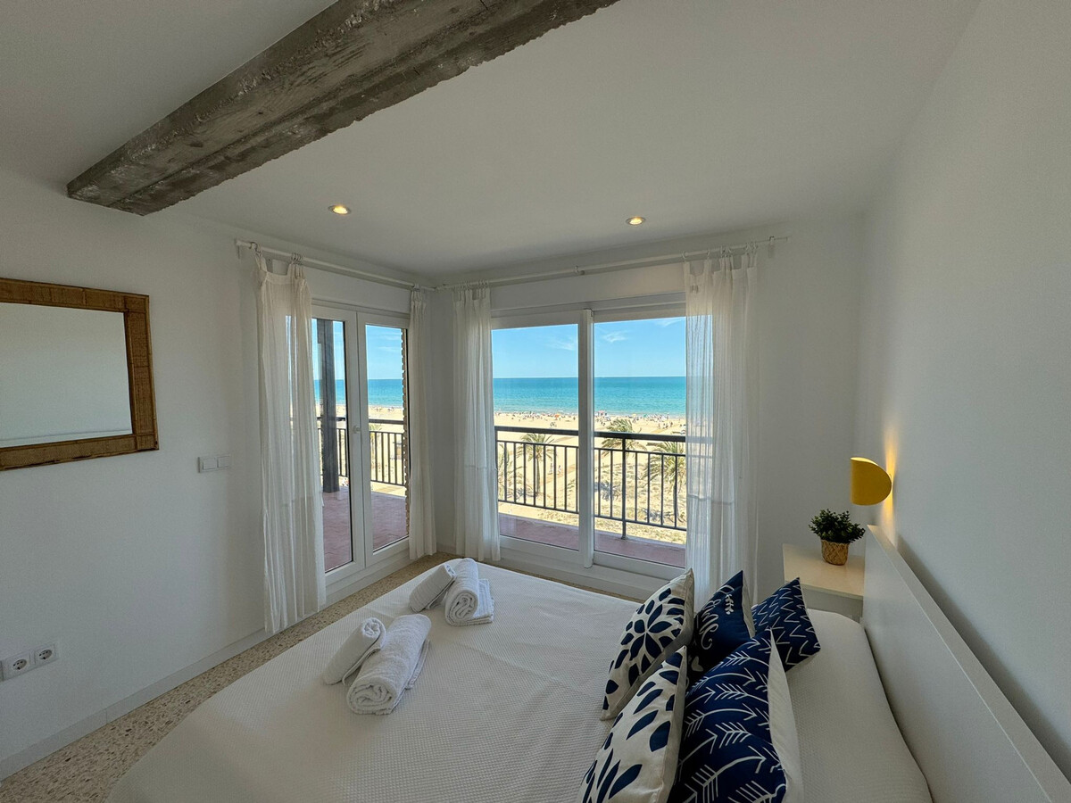 Appartement 8 pers. vue mer, première ligne plage Gandía - Photo 18