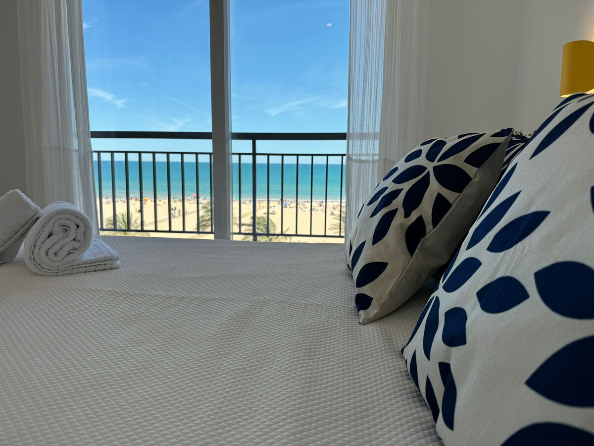Appartement 8 pers. vue mer, première ligne plage Gandía - Photo 20