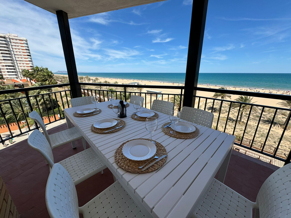 Appartement 8 pers. vue mer, première ligne plage Gandía - Photo 27