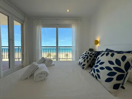 Location appartement à Gandía, Bel appartement vue mer, 8 pers.