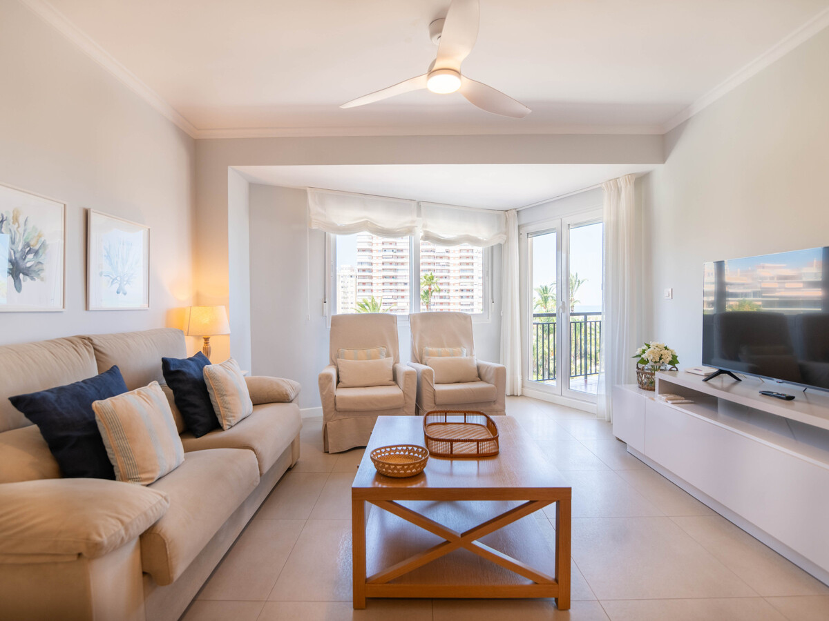 Appartement 4 pers. première ligne de plage à Gandía - Photo 2