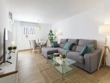 Location appartement à Gandía, Appartement moderne avec climatisation et terrasse - 6 pers.