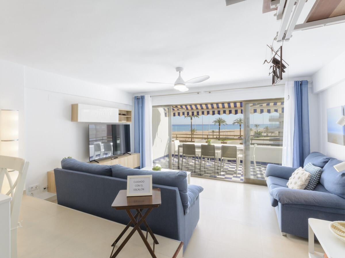 Duplex 120m² première ligne de plage, 8 pers à Gandía - Photo 2