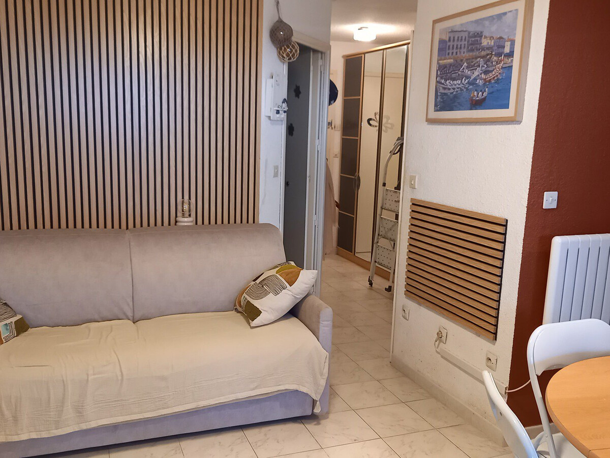 T2 climatisé Sète, terrasse 20m² avec accès direct plage - Photo 2
