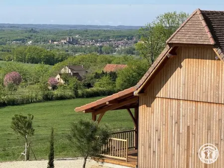 Location gite à Preyssac d'Excideuil, Maison moderne avec vue panoramique - 6 pers.