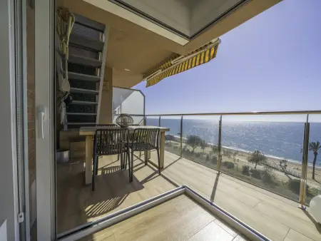 Location appartement à Pineda de Mar, Penthouse luxe avec terrasse et parking, Pineda de Mar