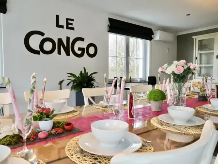 Le Congo : maison 18 personnes avec piscine chauffée à Ochamps : photo 3