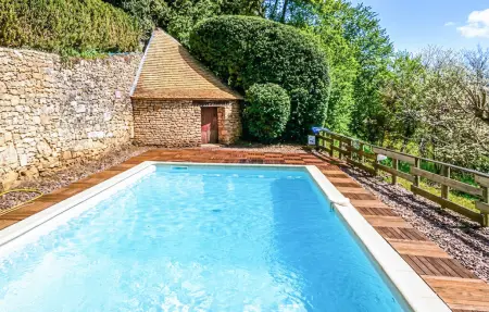 Maison pierre et piscine chauffée à Castelnaud-la-Chapelle : photo 2
