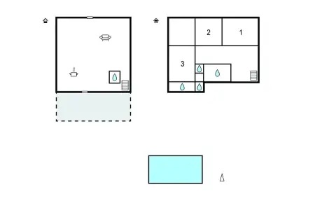 Maison 6 pers. avec piscine chauffée à Suèvres : photo 18