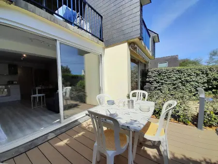 Appartement 2 pièces terrasse sud, 500 m plage : photo 9