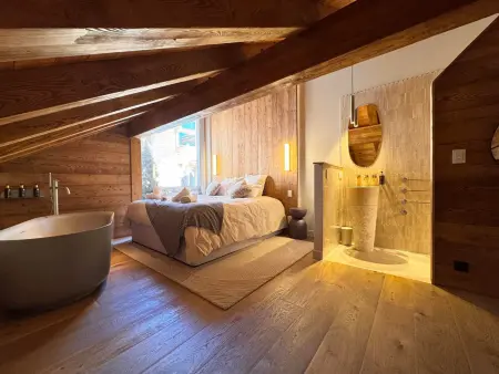 LAO – Lodge Alpine Origin, chalet 450 m² spa privé : photo 15