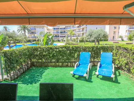Appartement 2 chambres Cambrils, terrasse jardin privé : photo 5