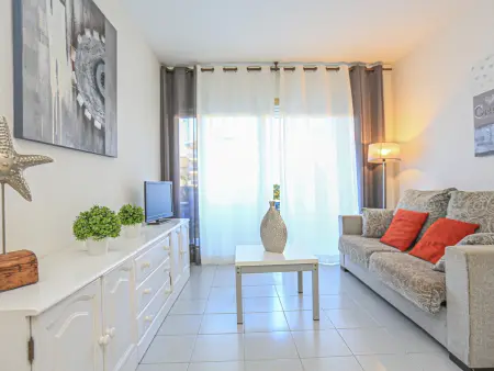Appartement 2 chambres Cambrils, terrasse jardin privé : photo 11