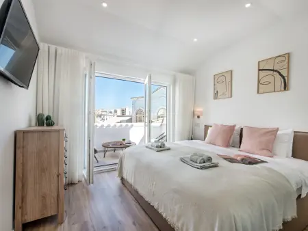 Location appartement à Faro, Duplex élégant au centre de Faro - 4 pers.