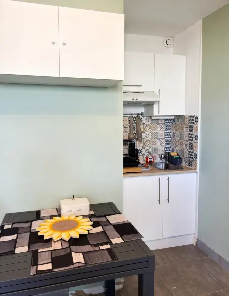 Studio moderne à Leucate avec terrasse privée de 21 m² : photo 15