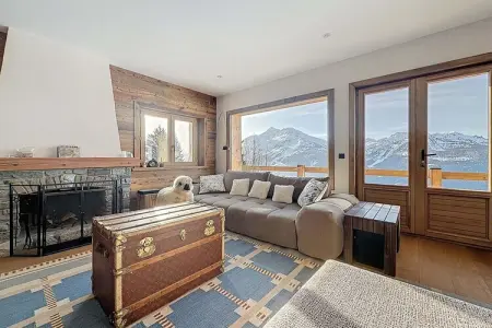 Location chalet à Montvalezan, Chalet alpin de luxe à La Rosière pour 12