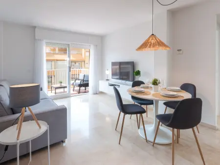 Location appartement à Playa de Gandía, Appartement méditerranéen, vue mer - 4 pers.