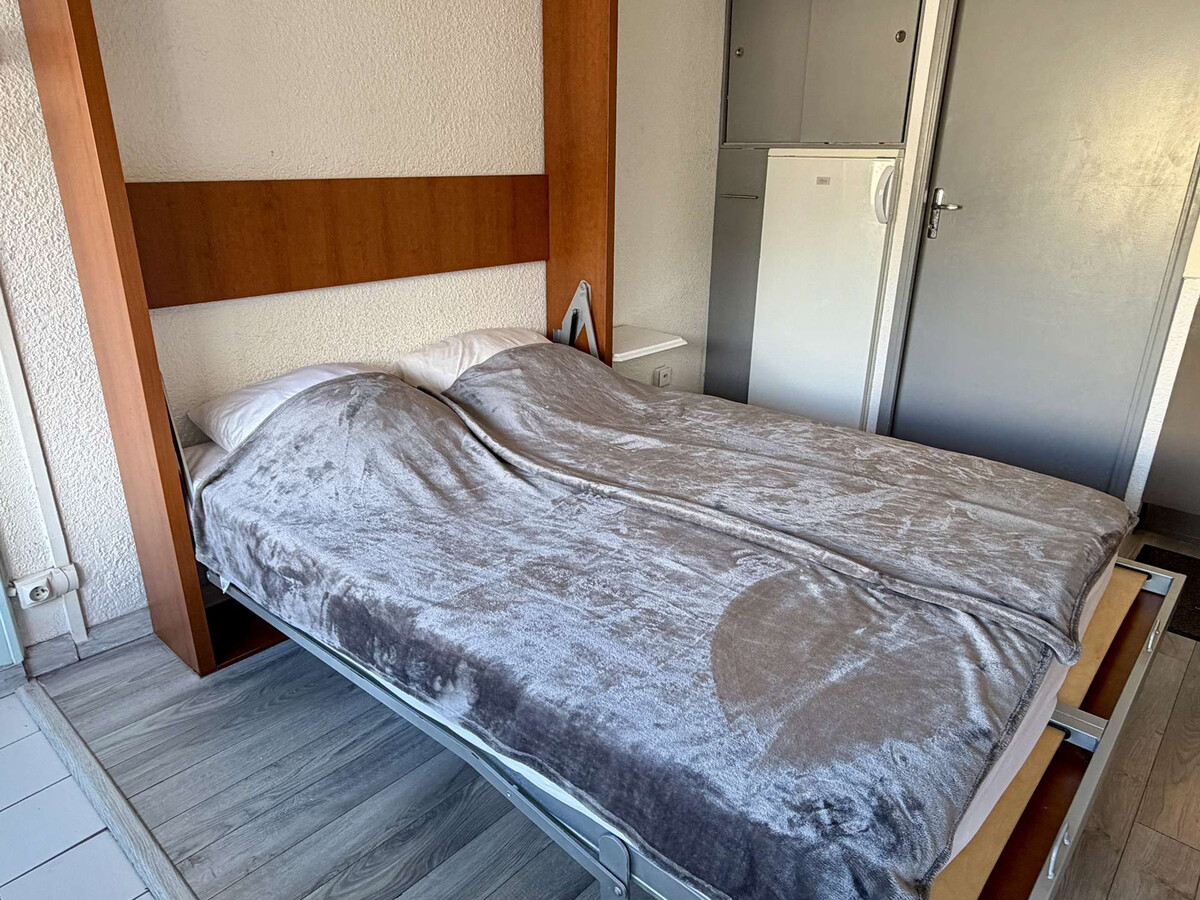 Studio cabine Gruissan, 100 m plage, parking privé - Photo 8
