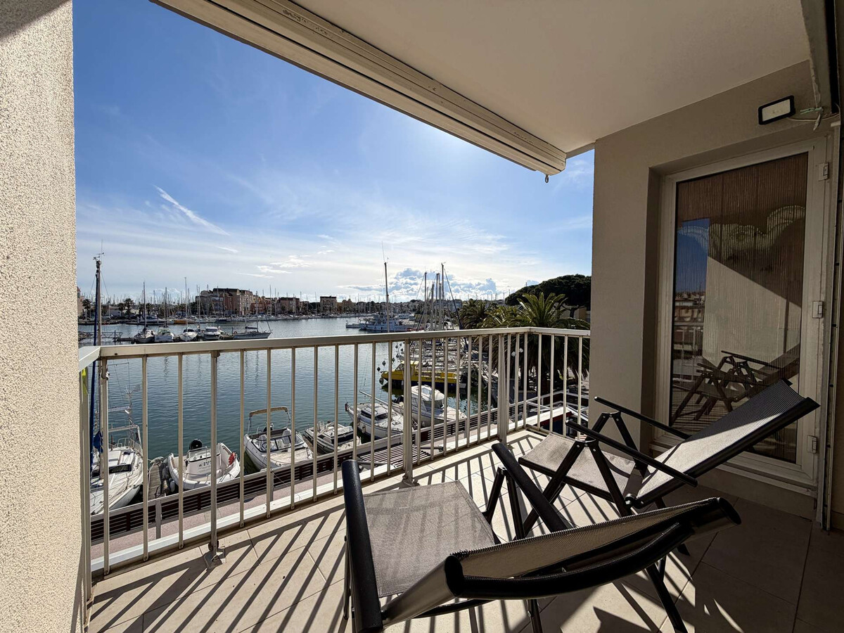 Appartement vue port à Gruissan, 4 pers. - Photo 1
