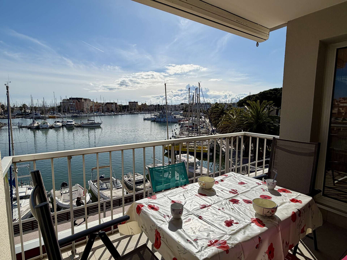 Appartement vue port à Gruissan, 4 pers. - Photo 2