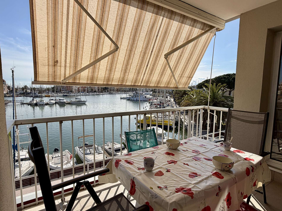 Appartement vue port à Gruissan, 4 pers. - Photo 8