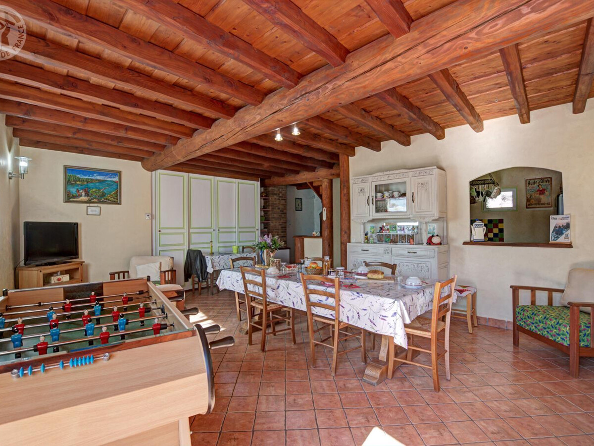 Le Piégonnier, gîte 10 pers. à Chavanay, cour fermée - Photo 3