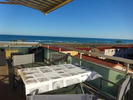 Appartement vue mer panoramique au Barcarès