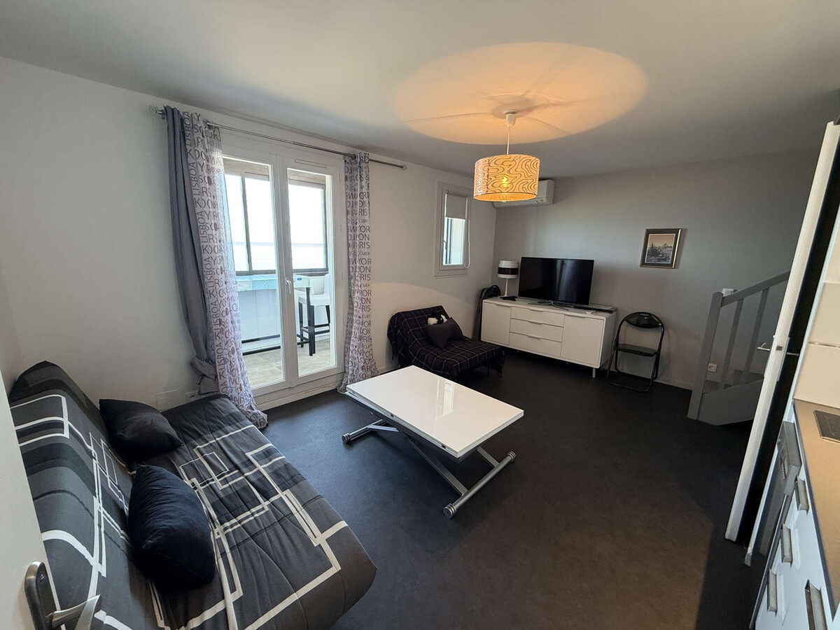 Duplex vue mer au 4e étage, climatisé - Le Barcarès - Photo 2