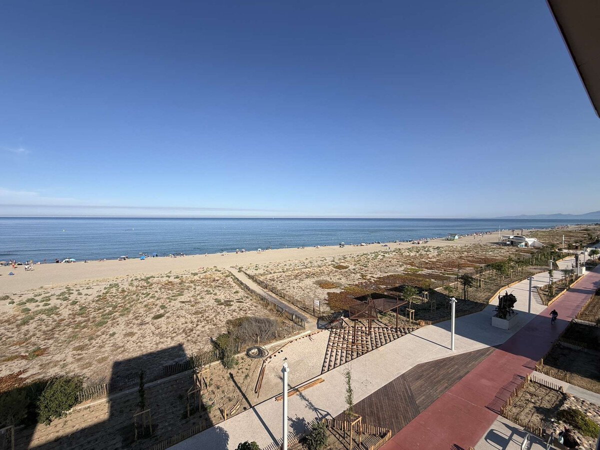 Duplex vue mer au 4e étage, climatisé - Le Barcarès - Photo 4