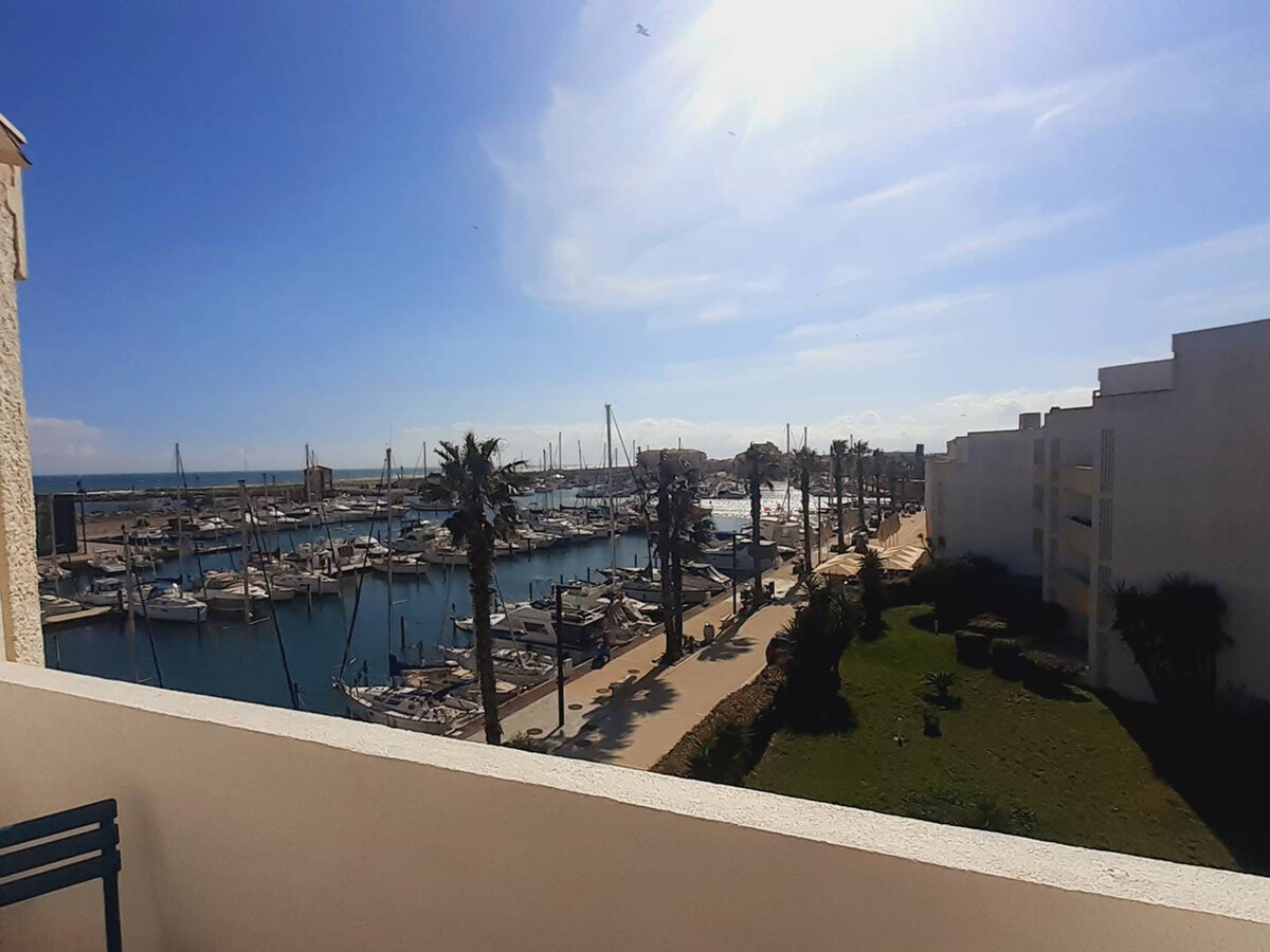 Grand studio vue mer au Port, 150m de la plage - Photo 1