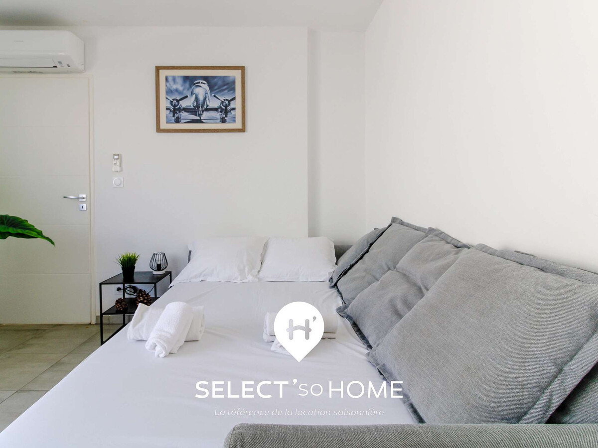 Appartement 1 chambre avec terrasse et piscine au Lavandou - Photo 9