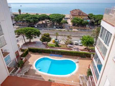 Location appartement à Malgrat de Mar, Appartement vue mer, animaux admis - 5 pers.
